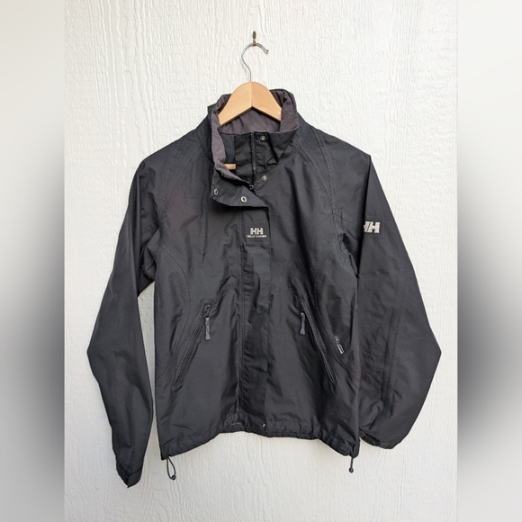 Helly Hansen Tech Black Rain Snow Jacket Women's Size XS - Picture 1 of 4